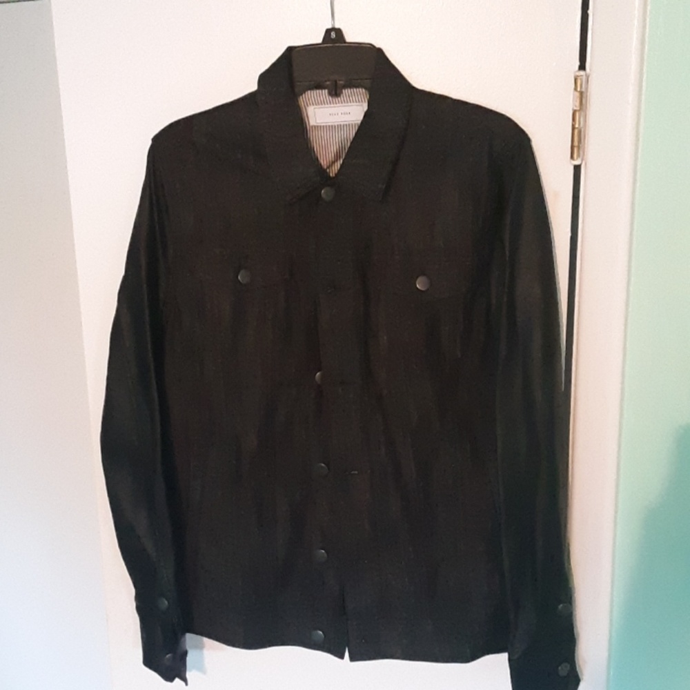 Womens dark denim jacket